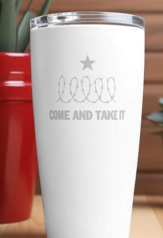 Come and take it tumbler